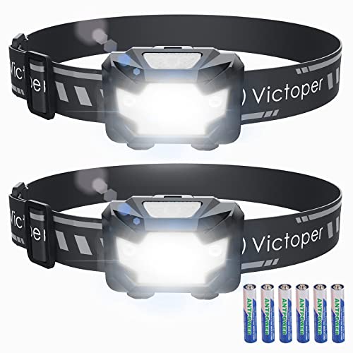 Victoper 2 Pack LED Headlamp, 1100 Lumen Bright Light Head ...