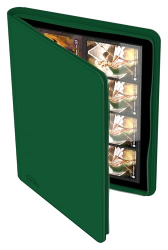 Image of Ultimate Guard Zipfolio 320 - 16 Pocket Xenoskin Green