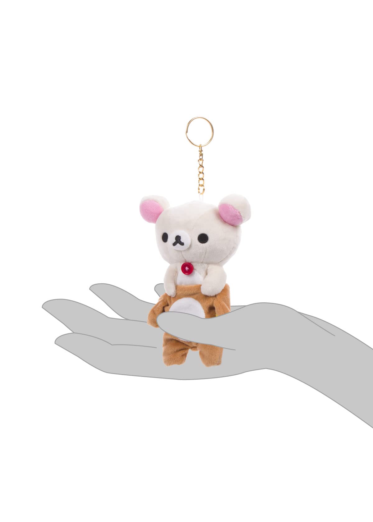 Rilakkuma Kigurumi Series Korilakkuma Plush – San-X Official 13.5" Cute Rilakkuma Costume Plush