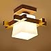 Fu Man Li Trading Company Lampade da soffitto del guardaroba Corridoio corridoio in stile cinese Lampade creative in legno massiccio A+