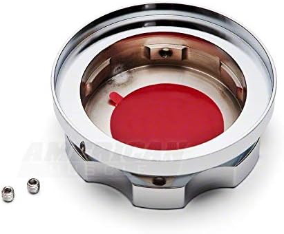 Radiator Cap Cover; Chrome Compatible with 11-14 Mustang