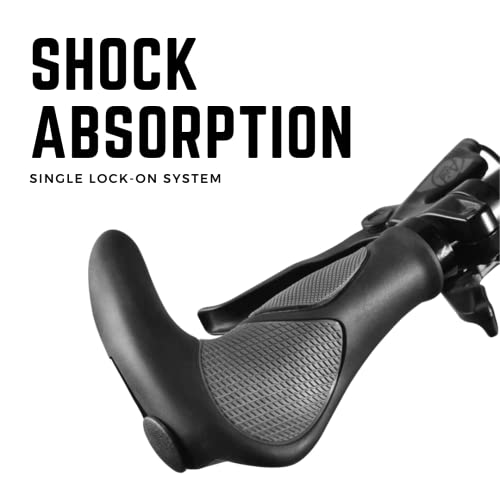 Prodmoe Bike Grips, Soft Bicycle Handlebar Grips With Non-Slip Rubber, Ergonomic Handlebar Kids Bicycle Grips, Bike Handlebars For Bmx, Scooter, Mountain Bike Grips, Soft And Comfortable Easy Grips #TOP3