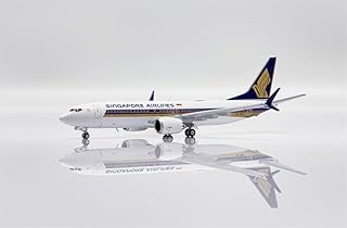ACE HOBBY JC Wings Singapore Airlines for Boeing 737 MAX 8 9V-MBA 1/400 Aircraft Pre-Built Model