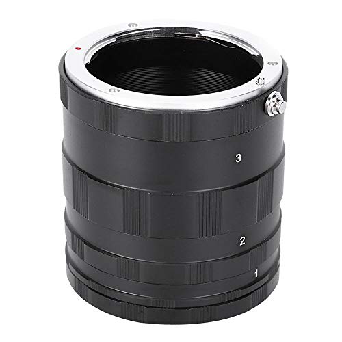 awstroe Tubes à Extension Complète pour Macro Tube Adaptateur d'extension Macro Anneau pour Objectif en Gros Plan pour Sony E Mount Camera pour la Photographie en Gros Plan Extrême Cover