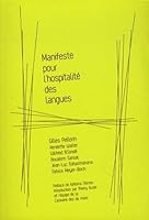MANIFESTE POUR L'HOSPITALITE DES LANGUES 2895023182 Book Cover