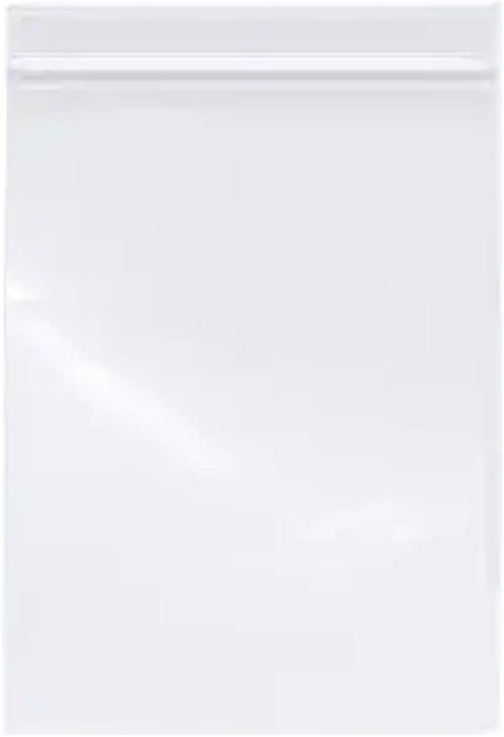 Self Lock Bag Set - Single Zipper, 2 mil, 3x4in., 500pc