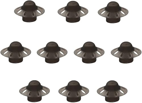 Phonak - Domos para audífonos compatibles con apertura ahumada, 0.315 in, mediano, paquete de 20 unidades