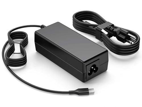 45W USB C Chromebook Charger Type C Laptop Charger Replacement Compatible with Acer Chromebook 315/311 HP Dell Lenovo Samsung Google PD Power Adapter with 8.8FT Cord