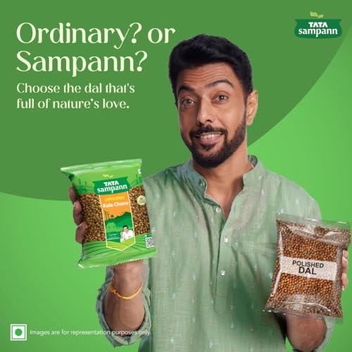 Tata Sampann Kala Chana-1KG Pouch