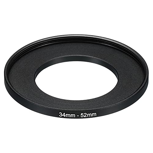 Anillo de aluminio 34mm-52mm para evitar el viñeteado en tu cámara