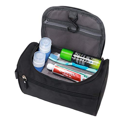 Hanging 10 Cms Travel Toiletry Bag for Men and Women Waterproof D...