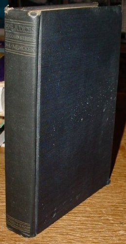 Prejudices: Second Series B003OKQBJM Book Cover