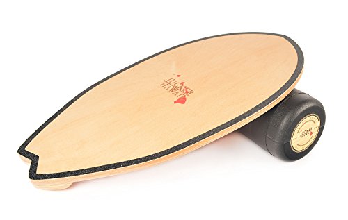 JUCKER HAWAII Balance Board Homerider Surf - Tabla de Equilibrio y Fitness Completo con Rodillo