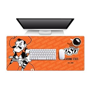 YouTheFan NCAA Oklahoma State Cowboys Logo Series Desk Pad