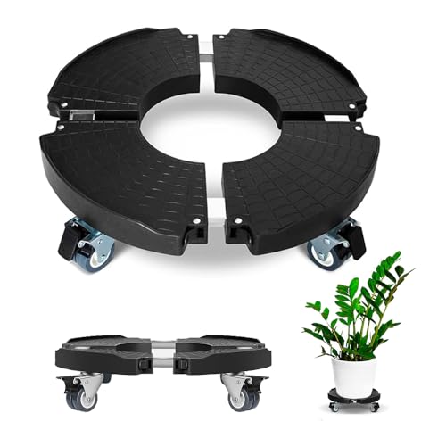 blmdz Adjustable Plant Caddy with Wheels