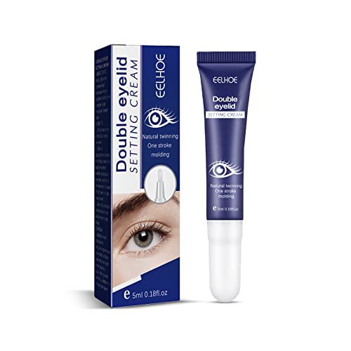 Crema Per La Definizione Delle Palpebre Lifting Degli Occhi Obesi,Double Eyelid Setting Cream Gel Per Palpebre a Lunga Durata Invisible Double Eyelid Shaping Cream for Droopy Uneven Monolids (1Pcs)