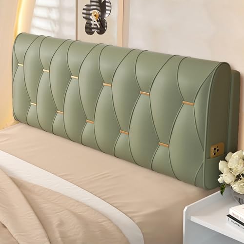 ZZYK Verde,Straps 79x23x2In Cabecero Blando