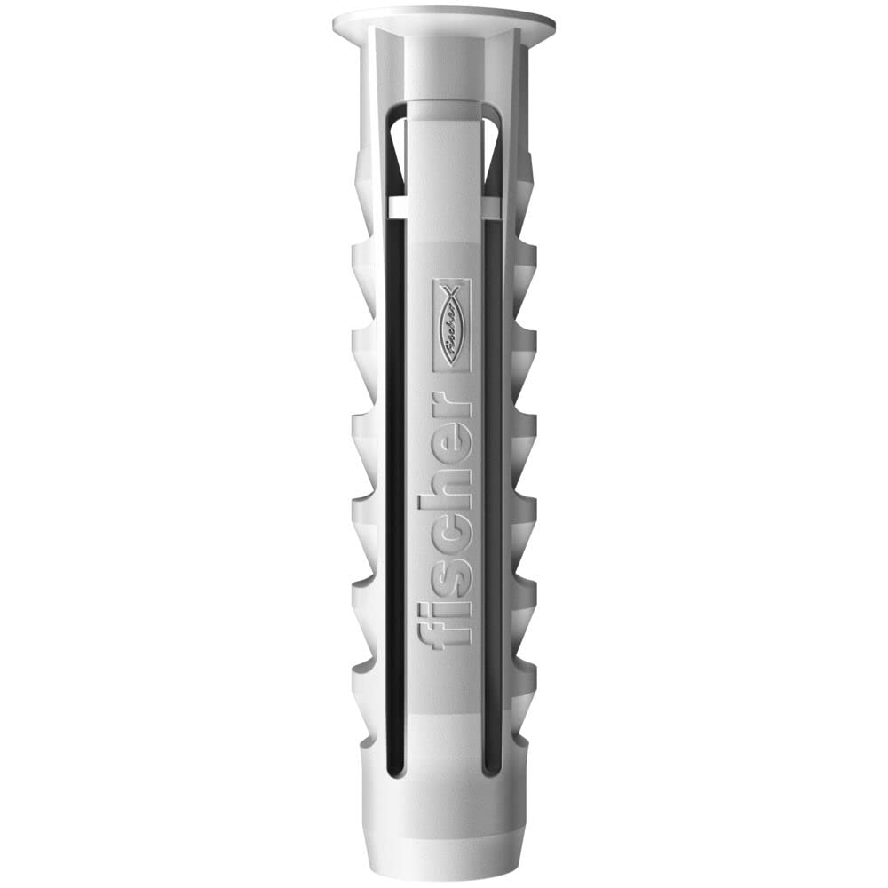 Fischer Vaschetta 500 Tasselli SX 6 mm con Vite + Forbici Ergonomiche + Punta Trapano SDS Plus, 541916