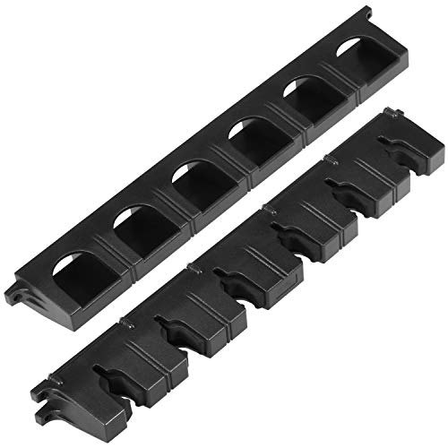 Suporte para vara de pesca, Andoer Suporte para vara de pesca para 6 varas de pesca montada na pared