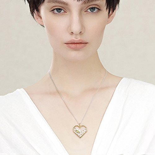 JIANGYUYAN - Collana da donna in argento Sterling