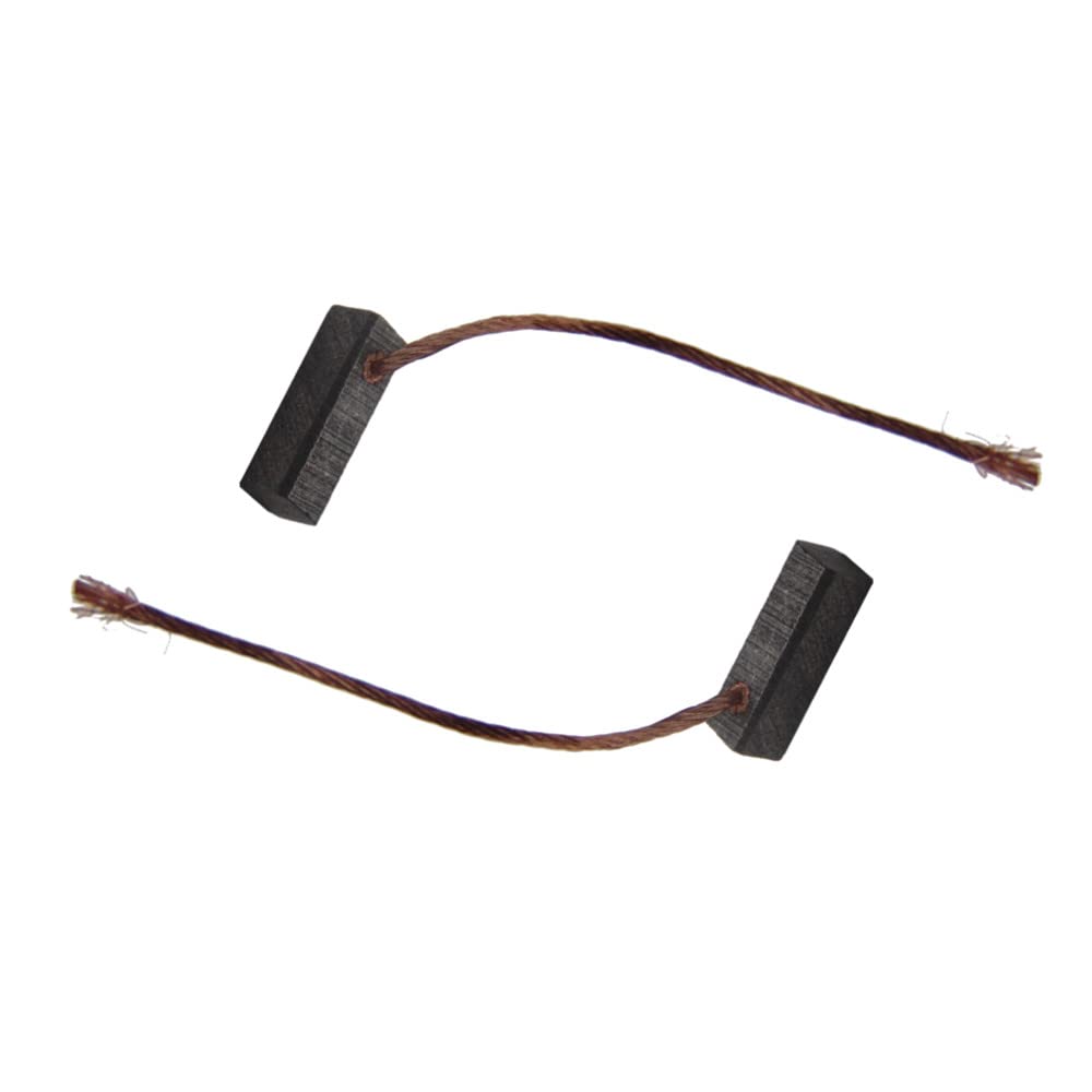Trade-Shop Motorkoolborstels, 4 x 6 x 15 mm, 12-24 volt, voor verschillende automotoren, rolpoort, garagedeur, aandrijving, dynamo, kap