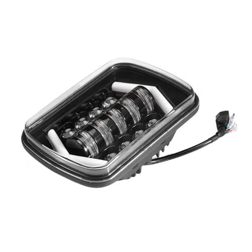 Phare LED carré 5x7 pour projecteur auto universel double faisceau clignotant avant