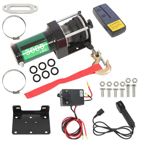 Winch Eléctrico 3000 lb findmall con Control Remoto