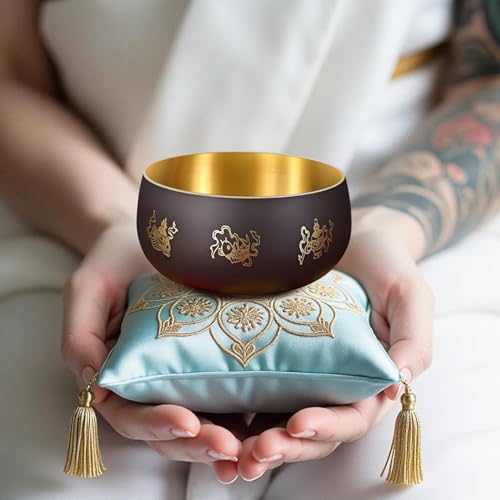 Bol chantant tibétain pour séance de yoga et relaxation profonde à la maison