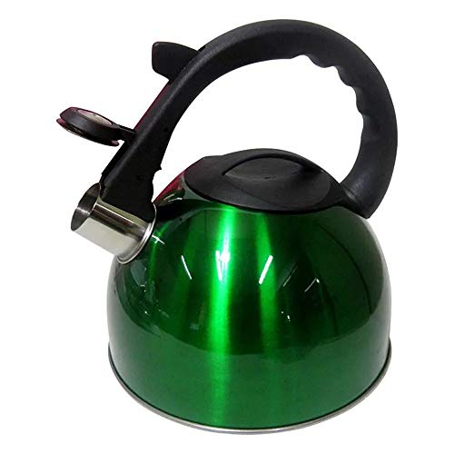 Chaleira Em Aço Inox Com Apito Alça 3 Litros cozinha casa ergonomico