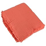 ✔️ Dessus de lit 100% coton 300g/m2 pour un rendu doux, résistant, chaud et moelleux