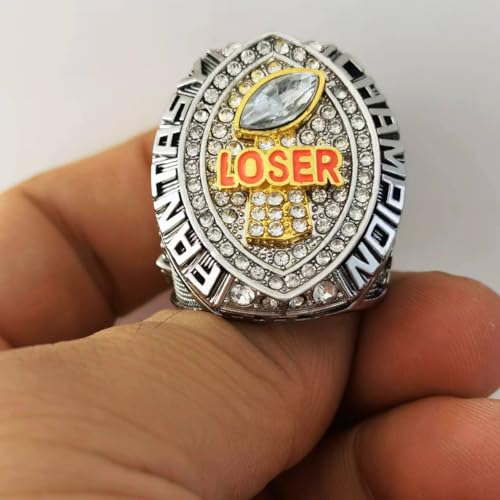 Fantasy Football Loser Ring Last Place Championship Ring Toilet Bowl3