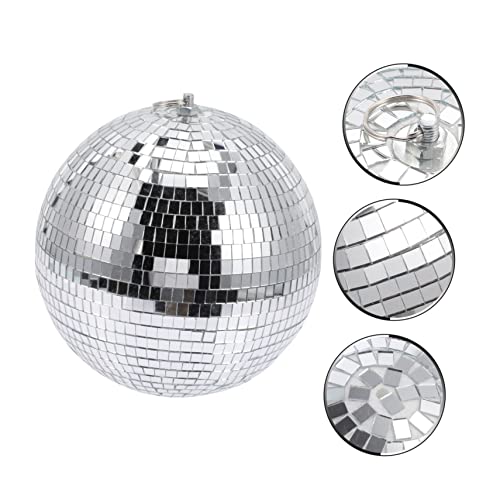 Adorno de bola espejada DECHOUS para bodas, fiestas y eventos: superficie reflectante impresionante para decoración única y fondos fotográficos miniatura 6