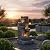 Teamson Home 33.25 in. Cascading Bowls and Stacked Stones LED Outdoor Water Fountain for Gardens, Landscaping, Patios, Balconies, and Lawns for a Calming Oasis in Outdoor Living Spaces, Stone Gray