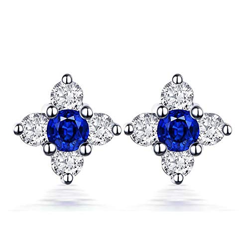 Boucles d'oreilles bleues pour filles le cadeau de Noël parfait