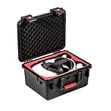 【Wasserdichte und luftdichte Konstruktion】: DEVASO wasserdichte Reisetasche aus hochdichtem P67 wasserdichtem Material, um Ihr wertvolles VR-Headset vor Feuchtigkeit und Wasserschäden zu schützen. Diese Reisetasche wurde mit einer wasserdichten und luftdichten Versiegelung entwickelt, um Ihr Gaming-Headset besser zu schützen.