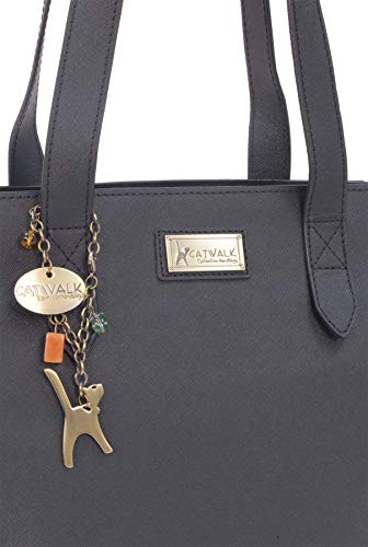Sac à main cuir véritable femme grand format et sac porté épaule multipoche - 3