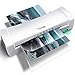 Produktbild toyuugo Laminiergerät A4 Laminator Heiß- und Kaltlaminieren Schnelle Aufwärmzeit und Jam Release-Schalter inkl. 15 Laminierfolien Ideal für Büro, Zuhause und Schule, Weiß