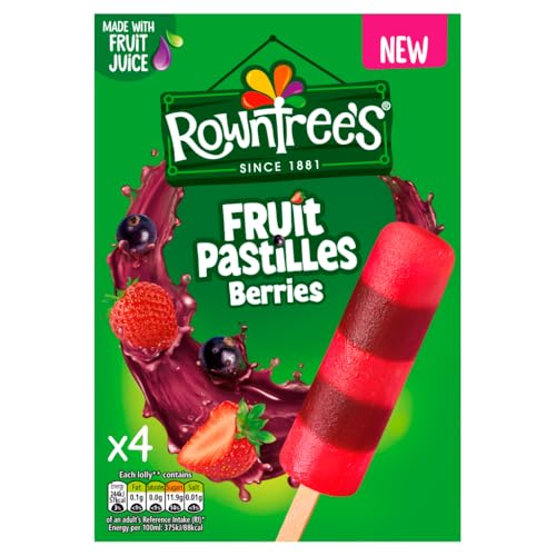 Rowntrees 260ml Berries Fruit Pastille Ice Lollies (Frozen)