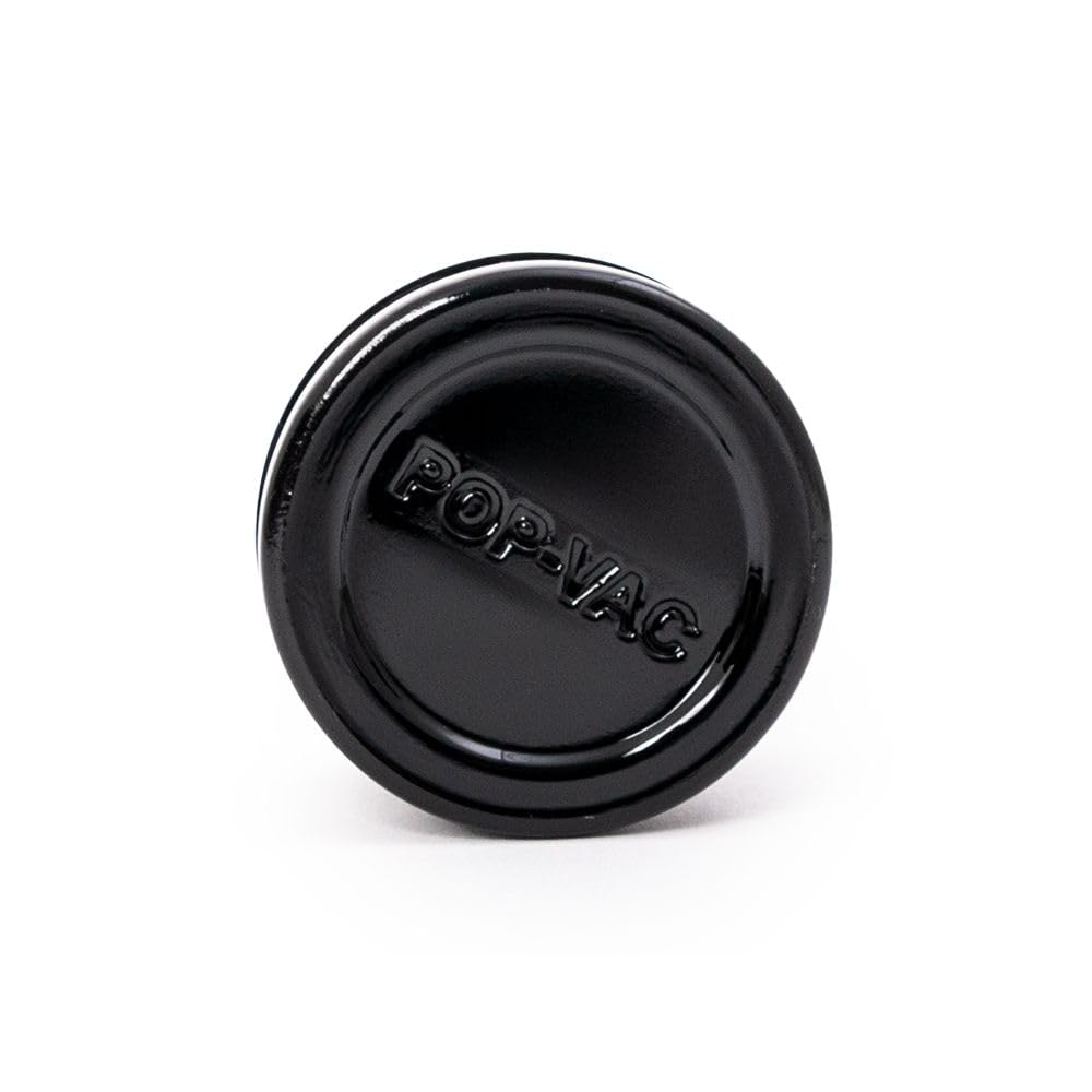 Glas, 4 ml, schwarz, vakuumversiegelt, 63 Stück