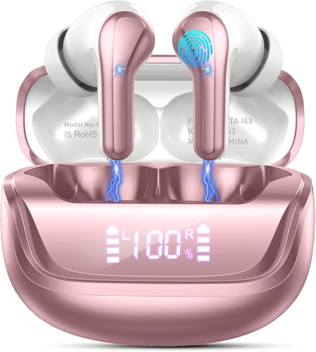 Écouteurs Bluetooth 5.4 sans fil, 48h autonomie, IP7, recharge USB-C rapide