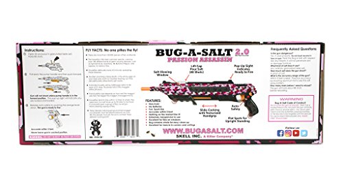Bug-A-Salt Pink Camofly 2.0 Insect Eradication Gun
