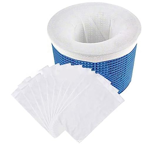 Kliplinc 20 Teile/Satz Filter Lagerung Pool Skimmer Nylon Pool Filter Korb Skimmer Wei? Tasche Pool Reinigung Zubeh?r Teile – Bild 5