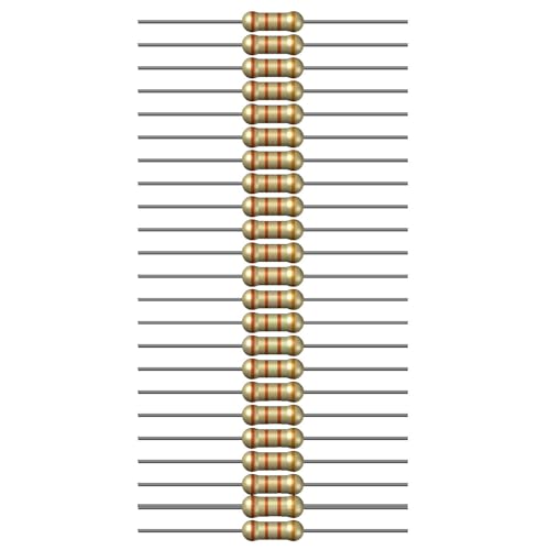 Image of 33k Ohm Resistor 1 /4W 5% Tolerance, Pack of 100 (33k Ohm)