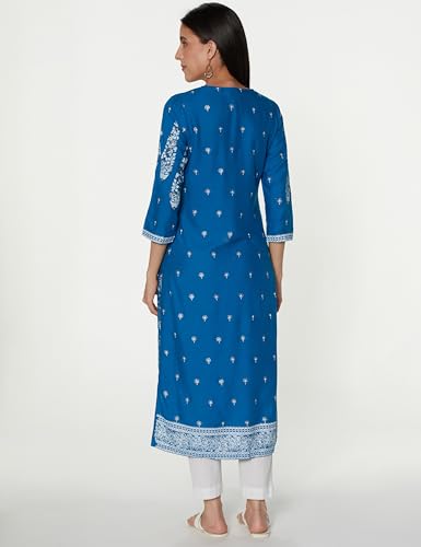 Image of BIBA Women Viscose A Line Printed Kurta