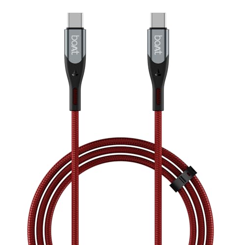 Best USB-C Hubs in India: 2026 Buying Guide 13 boAt Type C to C 65W Fast Charging Cable with 480 Mbps Data Trans...
