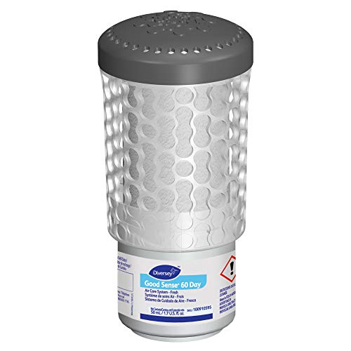 Diversey-100910595-Good-Sense-60-Day-Air-Care-System-Cartridge-Deodorizer-Freshener-for-Restrooms-Gyms-High-Traffic-Public-Spaces-Fresh-Scent-Refill-1-Cartridge-Pack-of-6