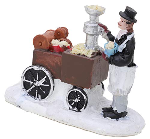 Toyland® Mini Resin Christmas Collectible Ornament - Village Scene Accessories - Xmas Figures (Popcorn Machine 3.5 x 2.1 Inch) - Image 3