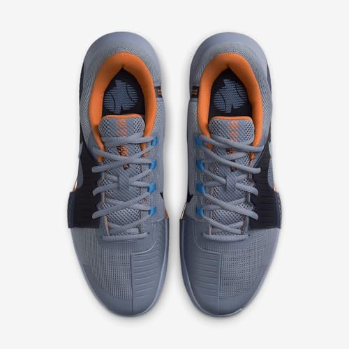 Nike Zoom GP Challenge 1 Men's Hard Court Tennis Shoes (FB3147-400, Ashen Slate/Obsidian/Marrakesh/Football Grey)4