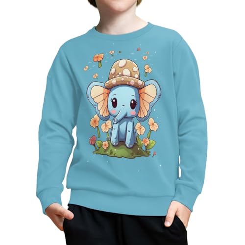 TODIYADDU Sweatshirts for Girls Boys Age 6-16 Fashion Sweater Shirt for Kids Youth Y2k Athletic Clothes for Yoga Volleyball3