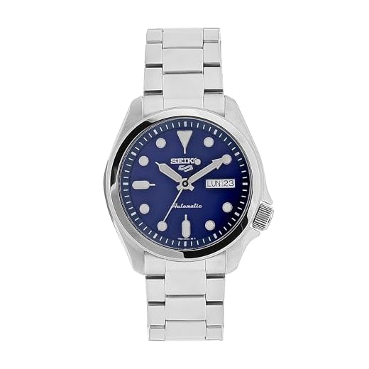Seiko Reloj Analógico para Hombres de Automático con Correa en Acero Inoxidable SRPE53K1